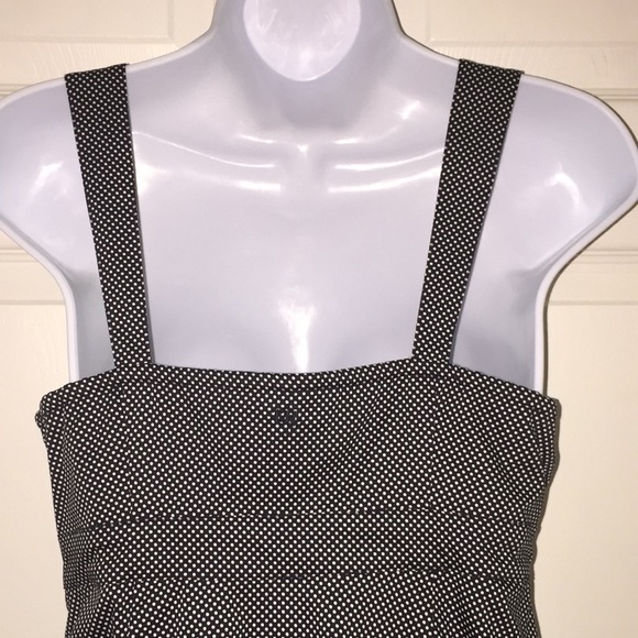 Tommy Hilfiger Black White Polka Dot Summer Dress Size 2 - Picture 5 of 12